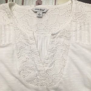 Luck Brand White Blouse